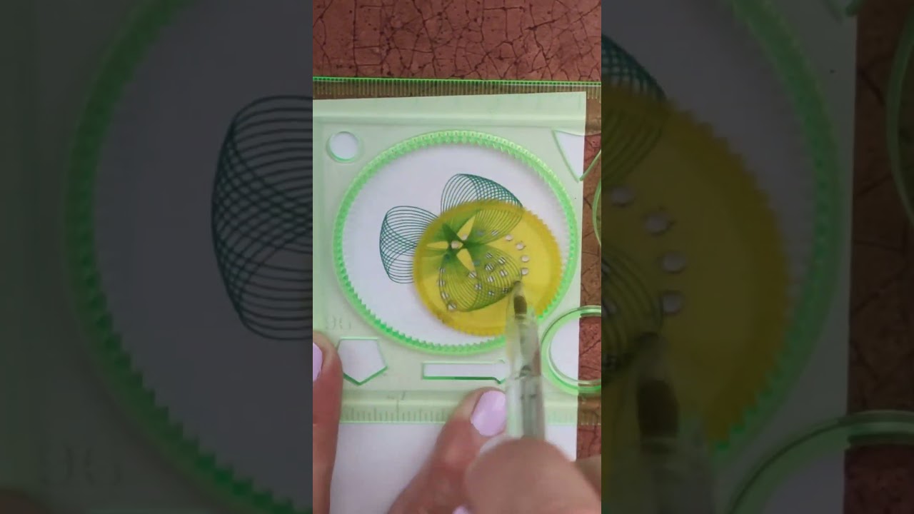 Spirograph ASMR  Spirograph Satisfying Sounds  Spirograph Design