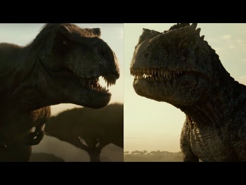 T-rex vs Giganotosaurus | Jurassic World Dominion: The Prologue