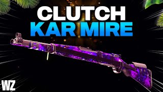 J'ai clutch avec un Kar Mire (26 kills) | Warzone Caldera SOLO