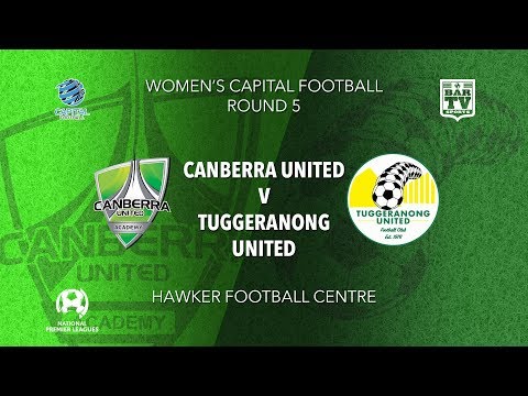2019 Capital Football Women's - Round 5 - Canberra United Academy v Tuggeranong United FC