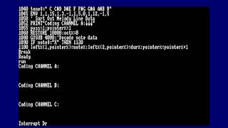 Fiddler on the Roof in Basic - Amstrad CPC