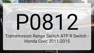 Meaning of OBD p0812