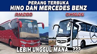 Download lagu LEBIH UNGGUL MANA...??? PERSAINGAN TERBUKA ANTARA HINO DAN MERCEDES mp3