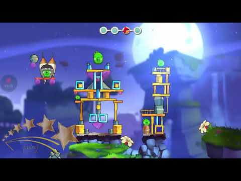ANGRY BIRDS 2 - Cobalt Plateaus : Chirp Valley - Level 77