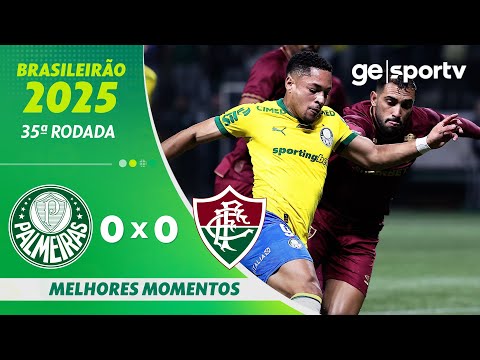 Gols e lances de Palmeiras x Fluminense