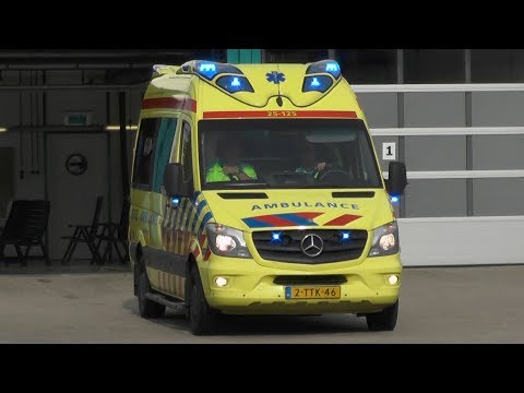 [26.10.2017] Ambulances met spoed in Lelystad