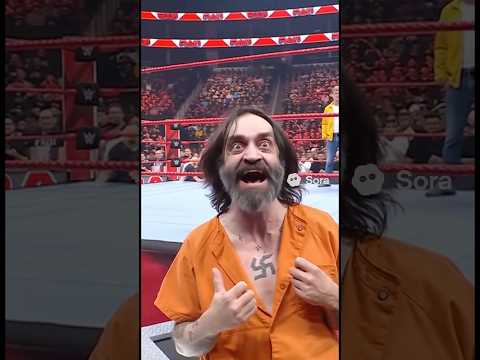Charles Manson and Jeffrey Dahmer WWE ai debut #sora2 #shorts #shortsviral #shortsfeed