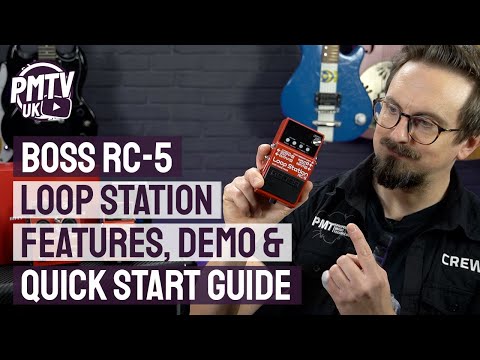 Boss RC-5 Loop Station 2020 - Present - Red image 4