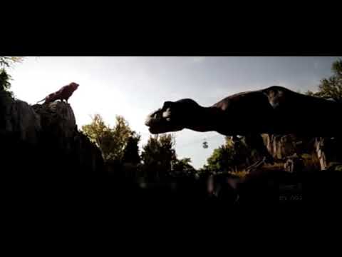 Jurassic world Fallen Kingdom T-rex vs Lion
