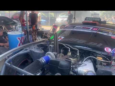 2JZ POWERED BRUTAL NISSAN 200SX S13 - Ban0ff drifting at Trackwood 2020 |RabócsiRing,Máriapócs|