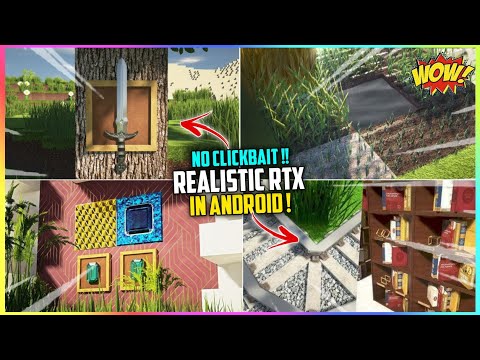 Steve Gamer 77 - NO CLICKBAIT 😍 ! MINECRAFT REALISTIC RTX IN ANDROID 4GB 6GB 12GB POJAV LAUNCHER SHADER TEXTURE