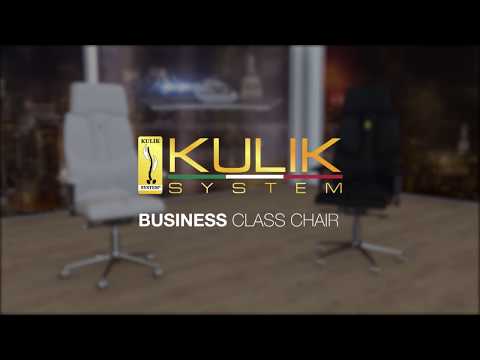 Миниатюра изображения товара Кресло офисное Kulik System Business экокожа (белый с подголовником)