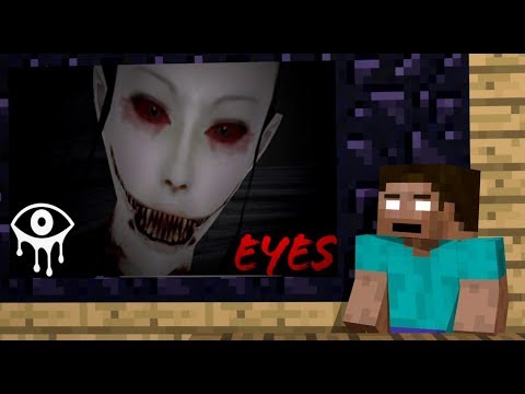Monster School: Eyes The Horror Game Challenge - Minecraft Animation
