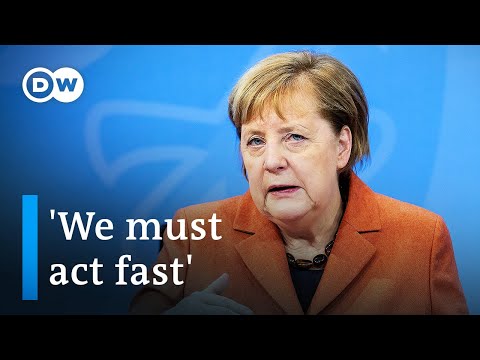 德國總理默克爾宣佈硬性封鎖假期｜DW新聞網 (German Chancellor Merkel announces hard holiday lockdown | DW News)
