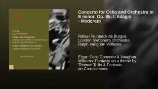 Concerto for Cello and Orchestra in E minor, Op. 85: I. Adagio - Moderato