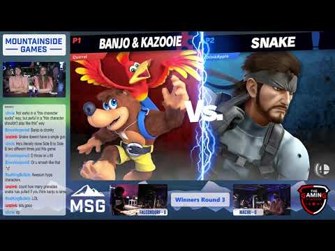 Falcondorf (Snake) vs Machu (Banjo, ROB) | Cave Series #6 Winners Round 4
