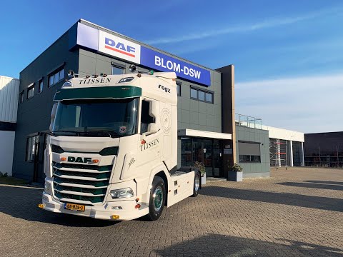 één nieuwe DAF XF 480 FT Sleeper High Cab voor Tijssen Goed voor Dieren!