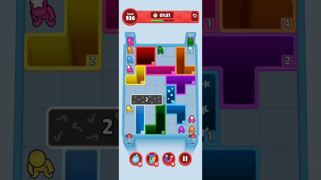 Drop Away Level 936 Walkthrough Solution