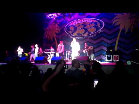 Nathan Sykes talking at Summer kick Off