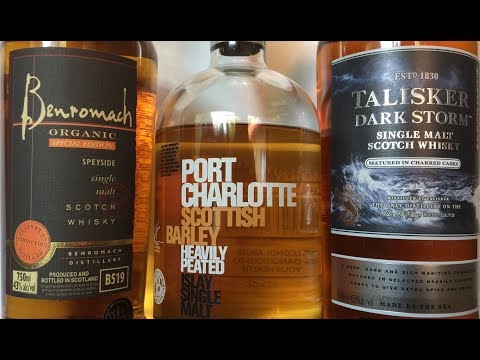 The Best of 3 NAS Peated Whiskies: Summary of Reviews 129-131