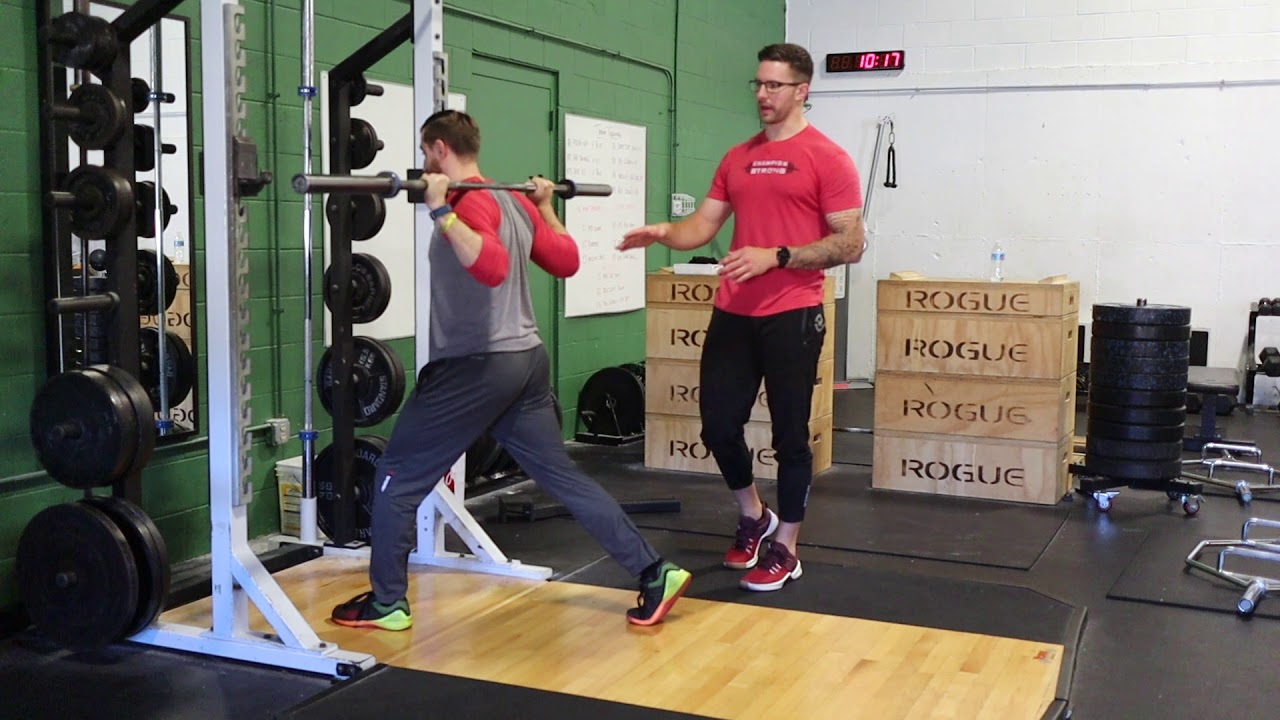 How To Perform The Barbell Split Squat