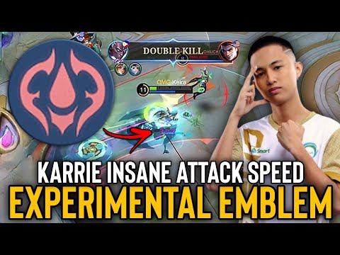 EXPERIMENTAL EMBLEM TO KARRIE AND THIS IS WHAT HAPPEN!