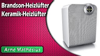 Brandson - Heizlüfter - Keramik-Heizlüfter