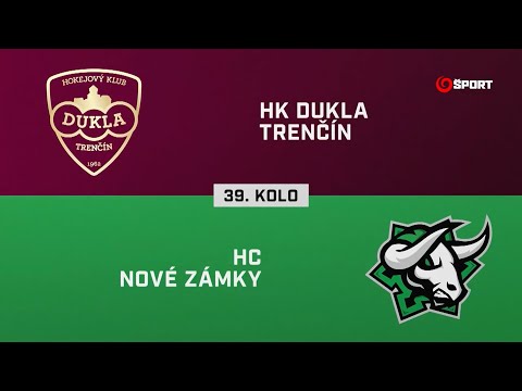 39. kolo: HK Dukla Trenčín – HC Nové Zámky 4:1 (HIGHLIGHTY)