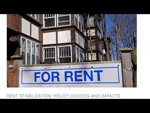 Rent Stabilization: Policy Choices and Impacts