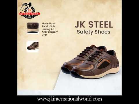 Jk steel leather industrial safety shoes, model name/number:...