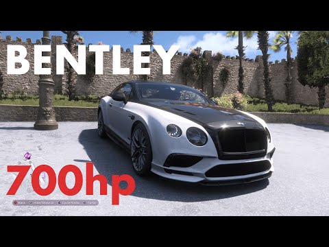 700hp Bentley Continental Suppersports FH5 joyride