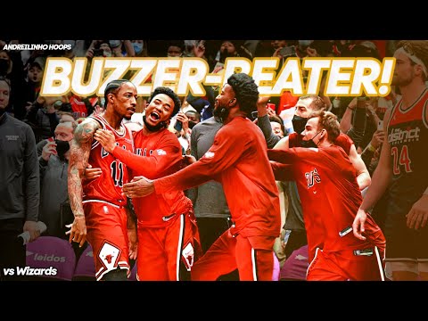 DeMar DeRozan 28 POINTS & 2ND STRAIGHT BUZZER-BEATER vs Wizards! ● 01.01.22 ● 1080P 60 FPS