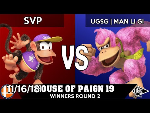 Tripoint Smash 36 - Winners Round 2 - SVP (Diddy Kong) Vs. UGSG | Man Li Gi (Donkey Kong)