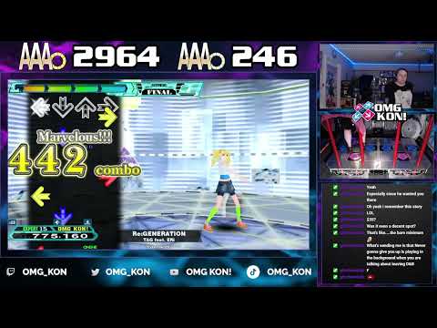 OMG KON! | Re:GENERATION (S-EXPERT 15) PFC AAA 999,860 [DDR A20 PLUS]