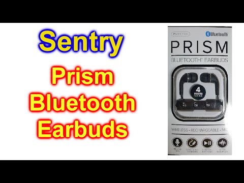 Sentry Prism BT185 Bluetooth Earbuds Unbox and Test