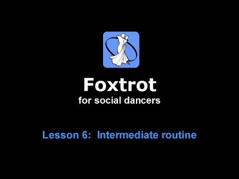 Foxtrot Intermediate routine