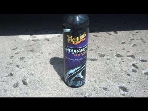 Meguiars Endurance Tire Spray test results before and after on my 2001 Honda Prelude. Review