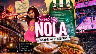 The Ultimate Girls Trip in NOLA | Bourbon Street, Café Du Monde, Pelicans Game & More!