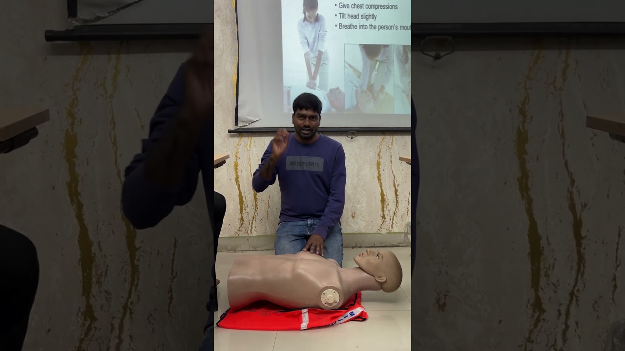 CPR Training by MIOSH | Students Practicing Life-Saving Skills #education