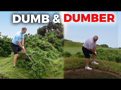THE WORST GOLFERS ON YOU TUBE - dumb & dumber 😂