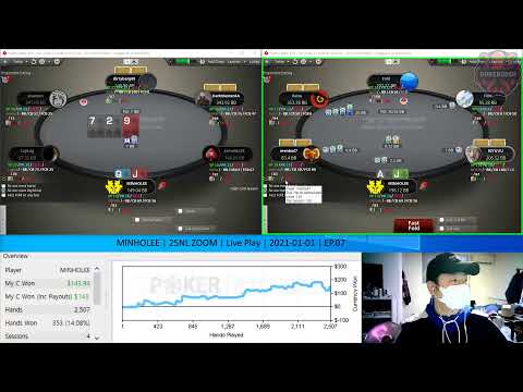 MINHOLEE | 25NL ZOOM | Live Play | 2021-01-01 | EP.07