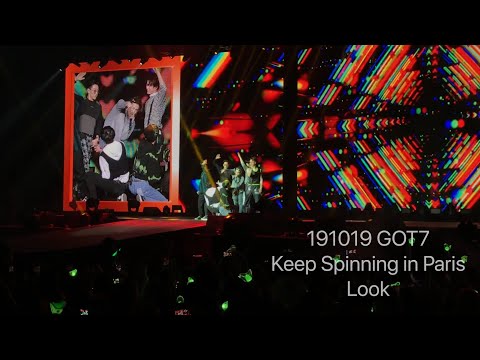 191019 GOT7 KEEP SPINNING in Paris - Look