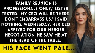 Sister Texted 'Skip The Reunion - My Boss Thinks You're A Failure' - Until Her Boss Entered My Board
