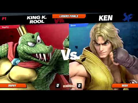 MSA6 Losers Finals - Raphy (King K. Rool, Ganondorf) vs Beek (Ken)