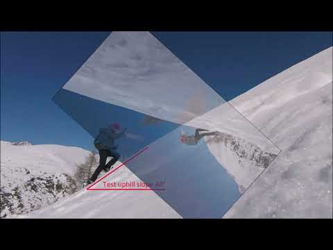 Test prototype carbon snowshoes Dolomites -Test prototipo ciaspole in carbonio - carbon schneeschuhe