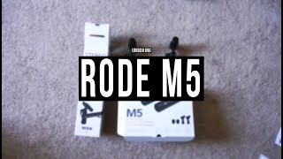 Video thumbnail for Unboxing RODE M5 Condenser Microphone + TEST by KevinStiphen