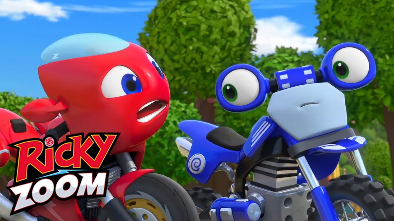 O caos em Wheelford ⚡️Hora especial ⚡️ Desenho Animado De Moto | Ricky Zoom Brasil