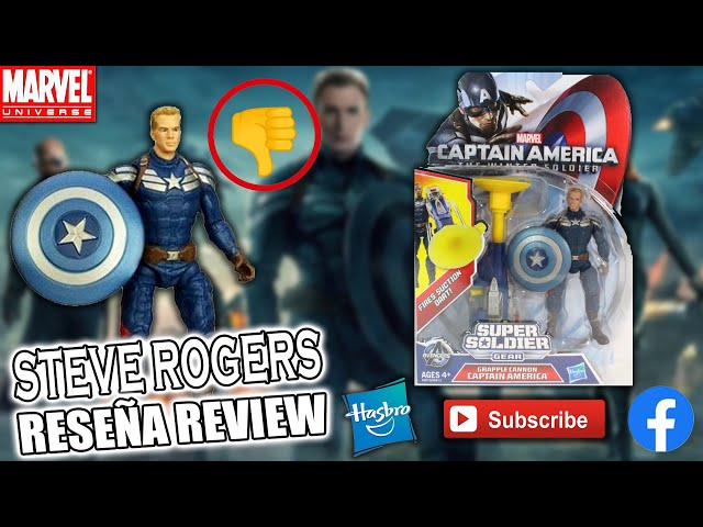 Vídeo relacionado con Hasbro F5880 MMarvel Legends Series, Captain America y Steve Rogers, Figuras, 7 accesorios, Multicolor, 15 centimeters