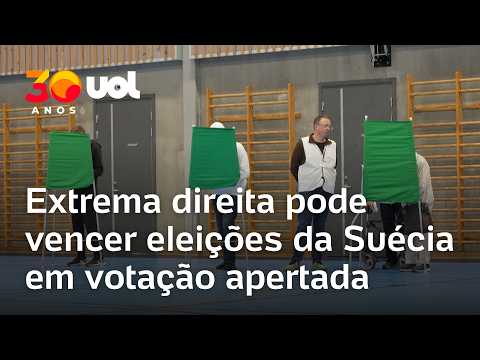 Suécia vota em eleições acirradas com extrema direita em busca do governo