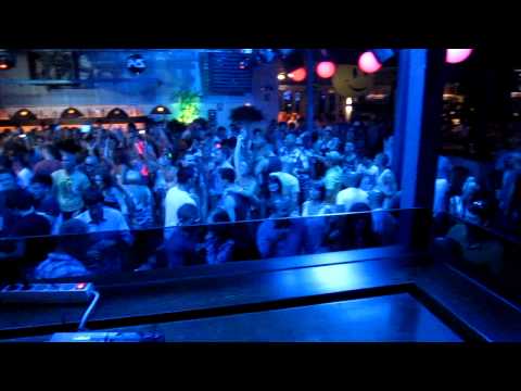 Rob Roar dropping Soulful Brothers 'Work It' @ We Love...Space, Ibiza
